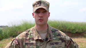 1st Lt. Adam Dickinson Father's Day Greeting
