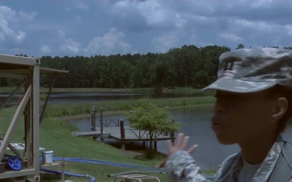 1387th Quartermaster Company conducts water purification exercise (Social Media)