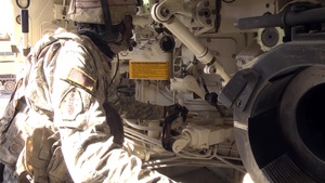 2-114th FA Conduct Direct Fire Exercise during MiBT