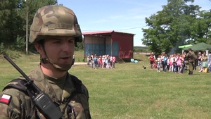 Simulated Chemical Attack on School (B-Roll) Exercise Anakonda 2016