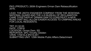 B-Roll - Orman Dam Re-beautification Golden Coyote 2016