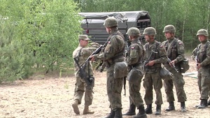 1139th Military Poloice Train Polish Allies
