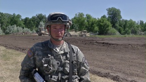 Soldiers Participate in Unique Humanitarian Exercise