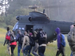 Global Response Force Completes Rapid Evacuation Training