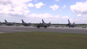 180th Fighter Wing Phase Dock Trains in Alpena Michigan