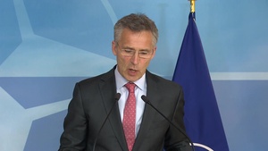 Visit to NATO by the President of the State of Israel, Joint Press Point
