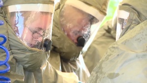 206th Area Support Medical Company DECON Training