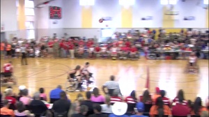 2016 Warrior Games Basketball Marines vs Army
