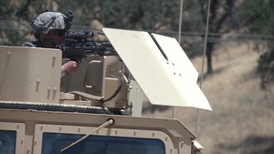 Military Police Rehearse Responding to an Attack on Cedal