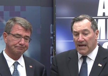 SECDEF Crane IN press gaggle