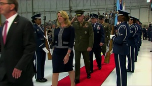 Carter Speaks at Air Force Chief of Staff Retirement