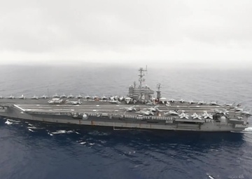 Dual Aircraft Carrier Strike Group Operations 5 of 5