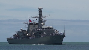 CNS Almirante Cochrane Arrives At JBPHH For RIMPAC 2016