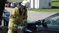 U.S. Army Civilian Firefighters Ansbach Vehicle Extrication Training