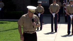 Marine Barracks Change of Command Ceremony