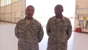 Air Force Staff Sgts. Dewan Davis and Nicholas Coney - Independence Day, Atlanta Braves