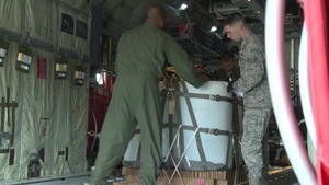Connecticut Logistics Readiness Airmen Support Air Drop Training Missions (Without Titles)