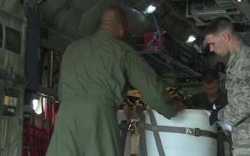 Connecticut Logistics Readiness Airmen Support Air Drop Training Missions (Without Titles)