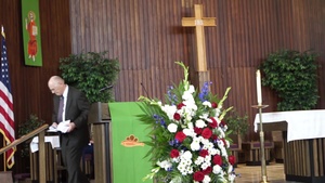 SFC Boyer Funeral B-Roll
