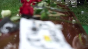 SFC Boyer Funeral B-Roll