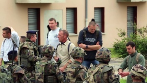 SPMAGTF-CR-AF & French soldiers participate in ECP exercise