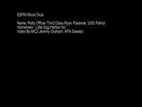 ESPN Sportscenter 4th of July Greetings - Ryan Pasterak USS Patriot