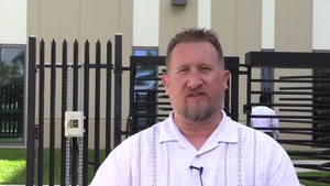 Retired Army Veteran, Dave Muench