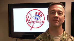 Major John Broderick July 4, 2016 NY Yankees Shoutout