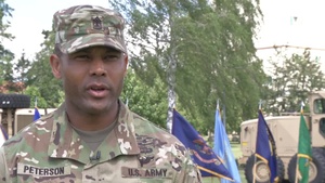 First Sergeant Tadly Peterson - Sports Center, Independence Day