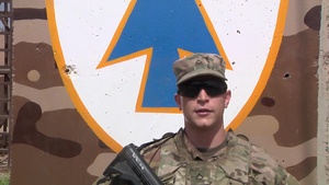 ESPN Sportscenter July 4th Shout-out, Pfc. White Task Force Strike