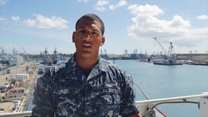 Navy Seaman Darrell Clark 4th of July Shout Out