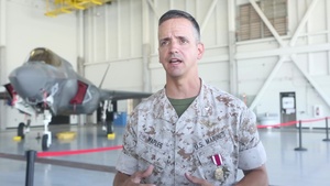 First Harrier squadron transitions to F-35B (B-Roll)