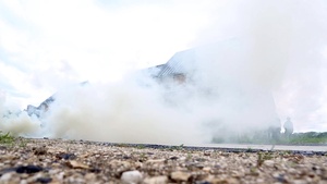 SPMAGTF-CR-AF Marines & French Soldiers execute an Insert & Extraction exercise
