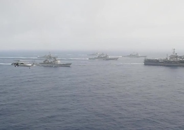 Dual Aircraft Carrier Strike Group Operations 4 of 5