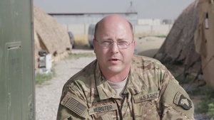 Staff Sgt. James Webster - Sports Center 4th Of July Greeting
