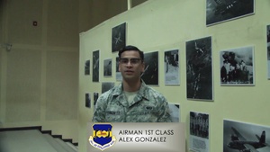 Airman 1st Class Alex Gonzalez - ESPN Sports Center Independence Day