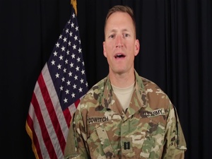 Cpt. Len Cowitch, 4th of July Greeting
