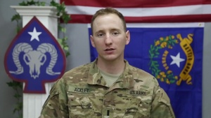 1LT Travis Ackley 4th of July shout-out for St. Louis Cardinals