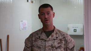 Marine Cpl. Eric Gann - 4th of July shout-out for Texas Rangers