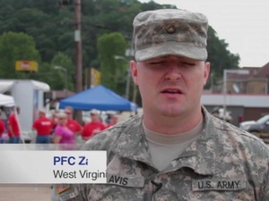 Minuteman Report: West Virginia Guard Helps The Town Of Clendenin