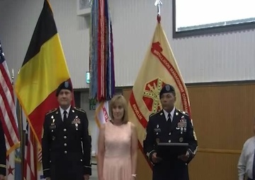 Retirement Ceremony of Col. Marty G. Vannatter, U.S. Army Garison Benelux Commander