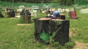 Soldiers Use Paintball to Ease Stress