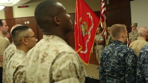 Marines and Sailors Celebrate Birthday