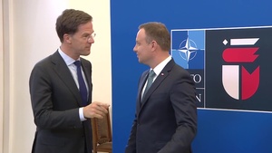 NATO Warsaw Summit: Heads of State Arrive for Family Photo