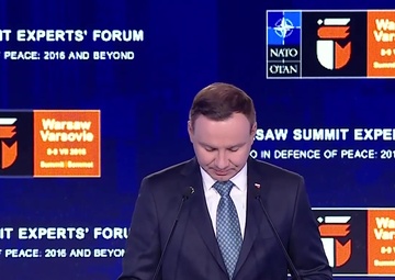 Speech by President of Poland at the Warsaw Summit Experts' Forum