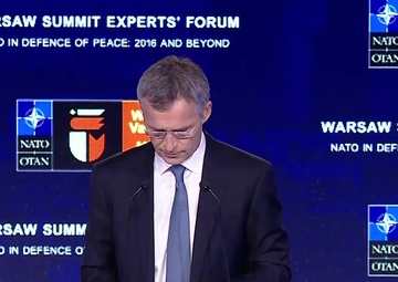 Speech by the NATO Secretary General at the Warsaw Summit Experts' Forum