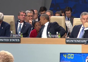 NATO Summit Warsaw: Opening Remarks, B-Roll