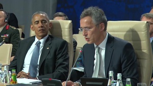 Warsaw NATO Summit: Handshakes and b-roll at Meeting on Afghanistan