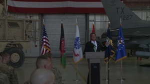 Carter Holds Troop Talk at Bagram Airfield