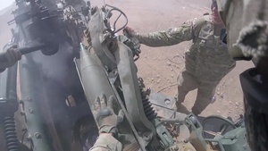 Task Force Strike Soldiers Conduct Fire Missions in Iraq